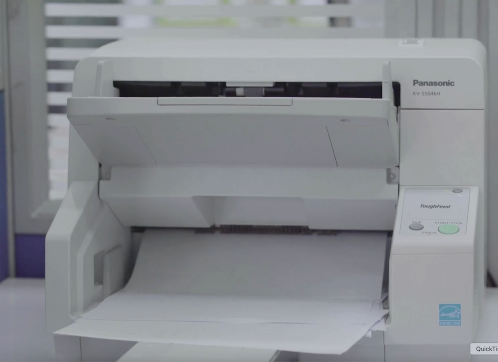 บริการสแกนเอกสาร